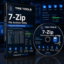 7-Zip File Archiver CD Prepared Physical Media picture