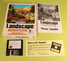 Expert Landscape For Windows 1993 PC Floppy Disc picture