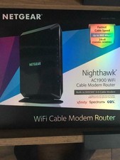 NETGEAR - Nighthawk Dual-Band AC1900 Router C7000-100NAS picture
