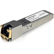 StarTech Cisco Compatible Gigabit RJ45 Copper SFP Transceiver Module picture