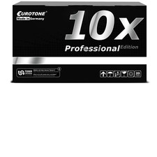 10x Pro Eurotone Cartridge Black F R Dell 5330 dn With Per Approx. 20.000 Side picture