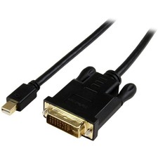 StarTech 6ft Mini DisplayPort to DVI Cable, Active Mini DP to DVI-D picture