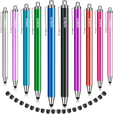 Stylus Pens for Touchscreens, 10 Pack Rubber Stylists Pens picture