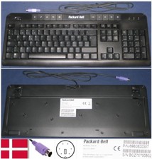 Danish Qwerty Keyboard Packard Bell 6301N 6960800307 PS/2 Connector picture