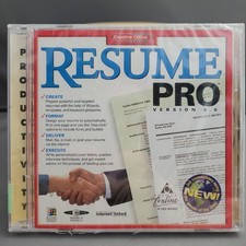 Resume Pro Version 3.0 Creative Office (PC CD-ROM, 1997) *SEALED* picture