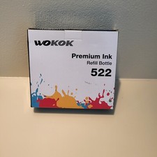 NEW Wokok Premium Ink Refill Bottle 522 - 4 Pack Sealed picture