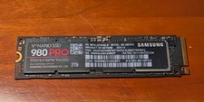 Samsung 980 PRO 2TB NVMe M.2 SSD PCIe 4.0 100% Health NO HEATSINK picture