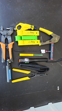 Telecom Coax Fiber Tool Lot CablePrep Klein Jonard ATX Compression Tools picture