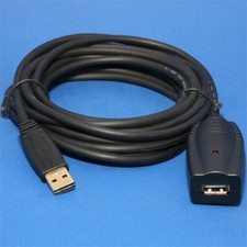 16ft 5M USB 2.0 A Male to A Female Active Extension/Repeater Cable Kinect & PS3 picture