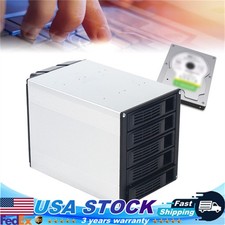 5 bays SATA SAS D Drive Bay Hard Drive Disk Case Enclosure 2.5