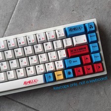 GUNDAM Keycaps Set Anime 120 Keys PBT Dyesub For Cherry MX Mechanical Keyboards picture