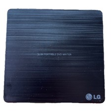 LG SP60NB50 Slim Portable USB DVD Reader Writer Black Clean Tested EUC picture