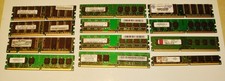 Lot 12  Pc Desktop Ram Memory  128mb + picture