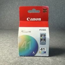 CANON ChromaLife 100 Color 41 Pixma Printer Ink Cartridge CL-41 Genuine OEM NEW picture