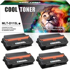 4 Pack MLT-D115L Toner Compatible With Samsung D115L Xpress M2620 M2870FD M2670N picture