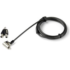 StarTech 3-in-1 Universal Security Cable Lock for Wedge/K-Slot Laptop LTULOCKK picture