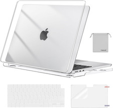 Clear Hard Shell Case Cover for Laptop 13.6 inch M5 M4 M3 M2 Screen Protector picture