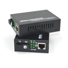 Fast Ethernet Fiber media converter SC 10/100M Singlemode single fiber 20Km 1set picture
