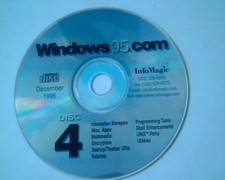CD Windows 95 December 1996 InfoMagic Disc 4 apps tools utilities  picture