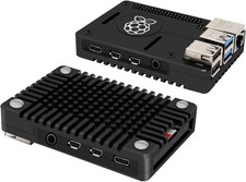 Sleek Ultra-Thin Raspberry Pi 4 Aluminum Case - Includes Thermal Pad & Cooling picture