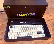WOBKEY Rainy75 Standard Silver RGB 75% Mechanical Keyboard HMX Violet Complete picture