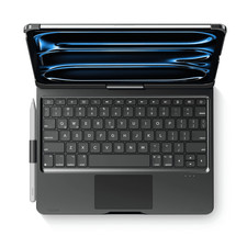 Edaiser Swivel Keyboard Case for Apple iPad Pro 11 Inch M4 M5, Wireless picture