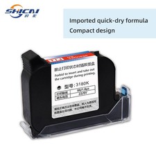 3pcs Fast Dry Black Cartridge Refill Ink for 12.7mm Handheld Inkjet Printer picture
