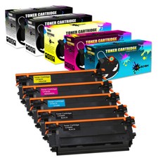 5 Toner replace for HP CF360X 508X Color LaserJet Enterprise M553dn M577z picture