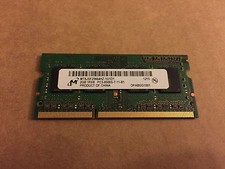 Micron 2GB LAPTOP MEMORY MT8JSF25664HZ-1G4D1 1RX8  PC3-8500S-7-11-B1 picture