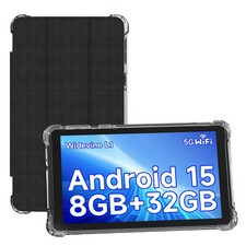 YQSAVIOR Tablets, Android 15 Tablet 7 inch, 8GB RAM 32GB ROM 7, Black picture