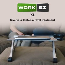 WORKEZ ADJUSTABLE LAPTOP STAND FOR DESK, LAPTOP STAND ADJUSTABLE HEIGHT, - picture