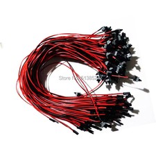 Power Switch Cable Button Replacement for Desktop PC Motherboard 20 Pack 45cm picture