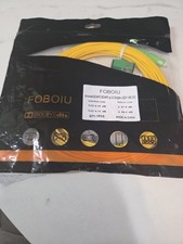 Armored Fiber Patch Cable SC/APC to SC/APC OS2 Singlemode 13M (42.6ft) FOBOIU picture