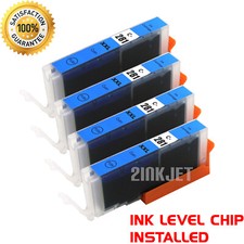 4pk CLI-281XXL Cyan Ink Cartridge for Canon Pixma TS8120 TR8520 TS9520 TS9521 picture