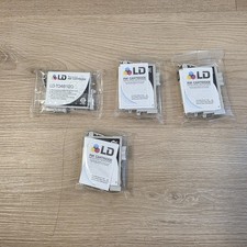 LD Recycled Ink Cartridge LD-T048BULK 4 Black Replacements For Stylus Photo R200 picture