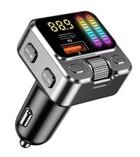 Adaptador Bluetooth 5.3 para coche con transmisor FM y entrada AUX/USB de 42 W picture