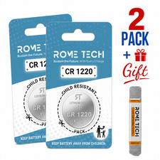 Replacement RTC CMOS Coin Cell Bios Battery - 3V CR1220 picture