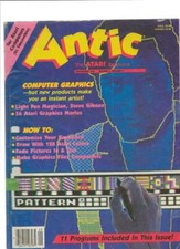ORIGINAL Vintage Antic Atari Magazine September 1984 Vol 3 #5 picture