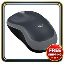 Wireless Mouse Logitech M185 Compact Ambidextrous 2.4 GHz Grey picture