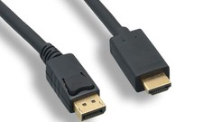 DisplayPort DP to HDMI Cable 3ft 1Meter picture