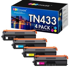 GPC Image Replacement for Brother TN433 Toner Cartridge 4 Pack picture