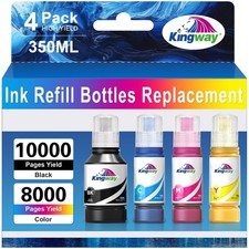 KINGWAY Compatible Ink Bottle Replacement XL, 502 Black Cyan Magenta Yellow picture