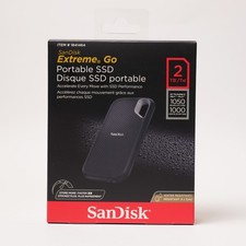 SanDisk NVMe Extreme Go Portable 2TB External SSD USB 3.2 Gen 2 USB-C picture