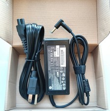 Genuine OEM HP Laptop Charger AC Power Adapter 65W Blue tip 4.5mm 19.5V 3.33A picture