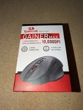 Redragon Gainer M656-MAX Wireless Gaming Mouse 10K DPI BLK NEW picture