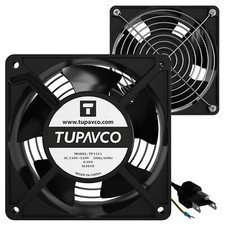 Network Cabinet Fan dual 2pc Kit For Server Rack Cooling Pair Of Roof Rackmoun picture