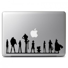 One Piece Team Vinyl Decal Sticker for Macbook Air Pro Laptop Car Window Bumper picture
