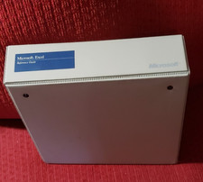 Vintage Microsoft Excel Reference Guide Binder, 1987, 726+ pages, EUC picture