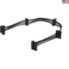 15.7 in SATA Power Splitter - Durable M/F Adapter for Multi-Device Connectivity picture