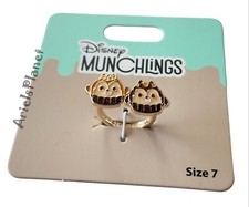 Disney Parks Munchlings Baked Treats Chip N Dale Ring Size 7 picture
